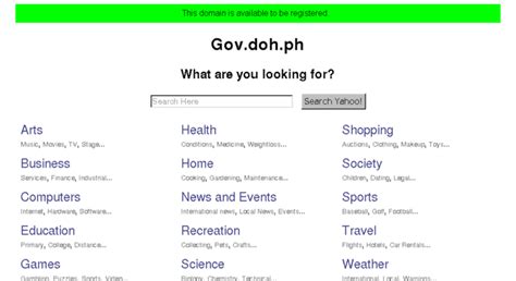 ptis.doh|ITIS Ph .